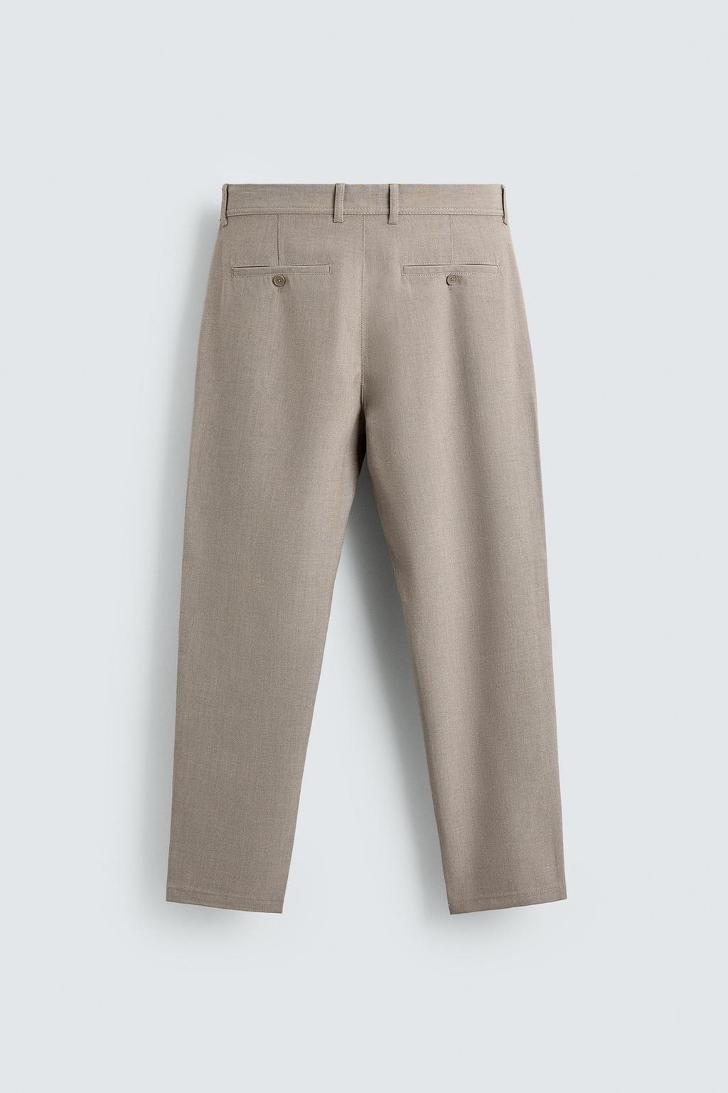 БРЮКИ ЧИНОС ИЗ ЭЛАСТИЧНОЙ ТКАНИ