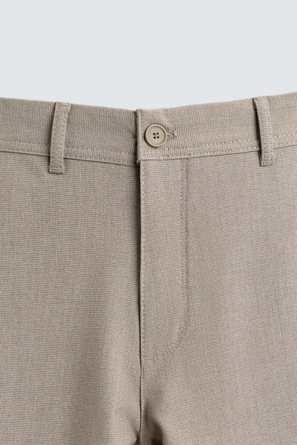 БРЮКИ ЧИНОС ИЗ ЭЛАСТИЧНОЙ ТКАНИ