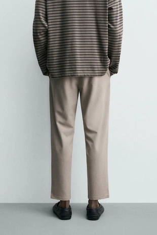 Брюки чинос из эластичной ткани