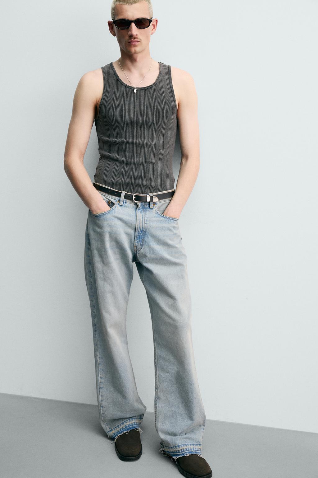 МАЙКА В РУБЧИК ИЗ ТРИКОТАЖА