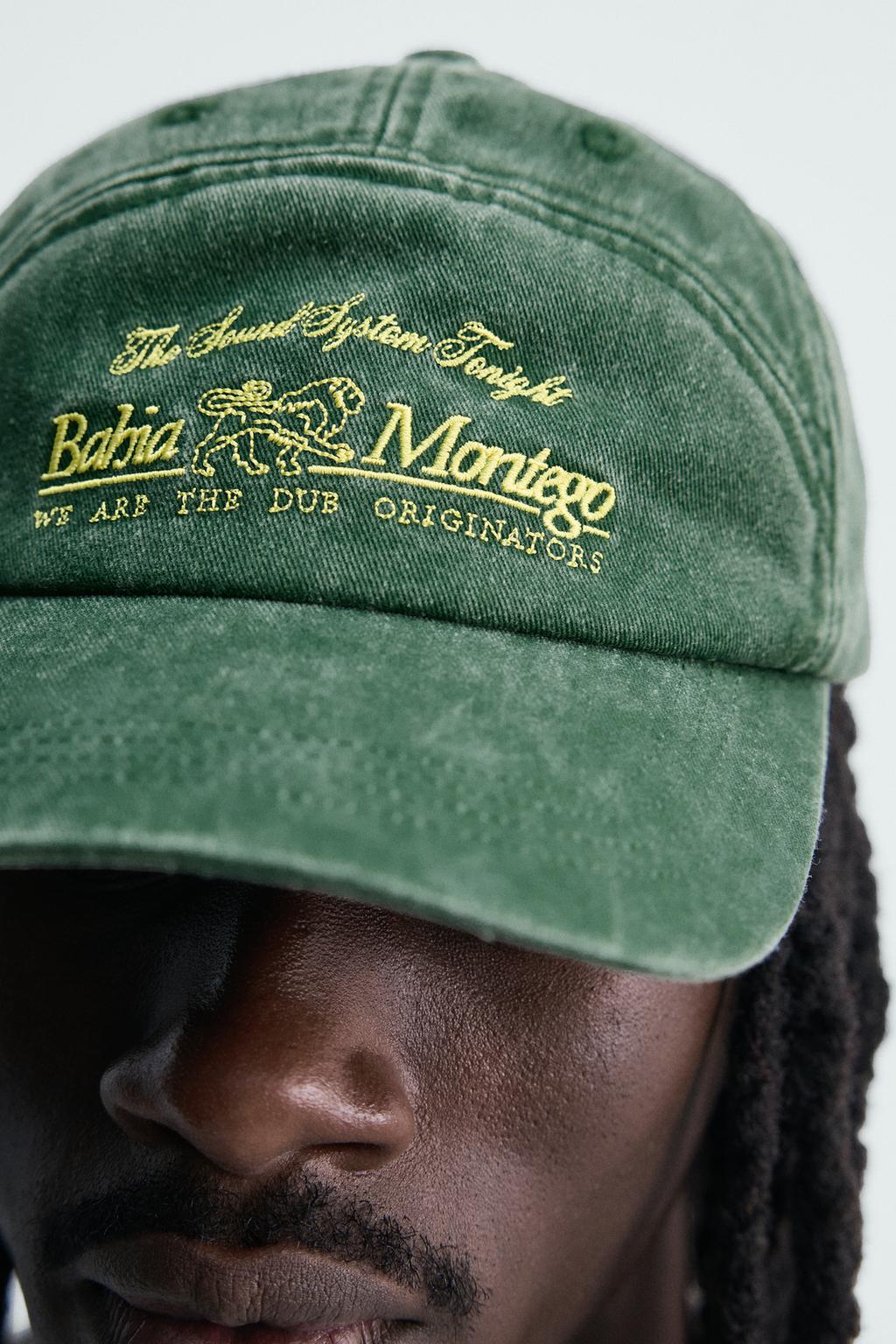 КЕПКА С ЭФФЕКТОМ ПОТЕРТОСТИ И КОНТРАСТНОЙ ВЫШИВКОЙ