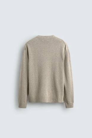 Свитер из смесового хлопка