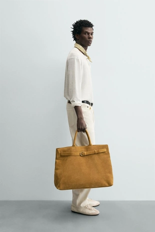 Джемпер из 100% конопли с воротником на пуговицах