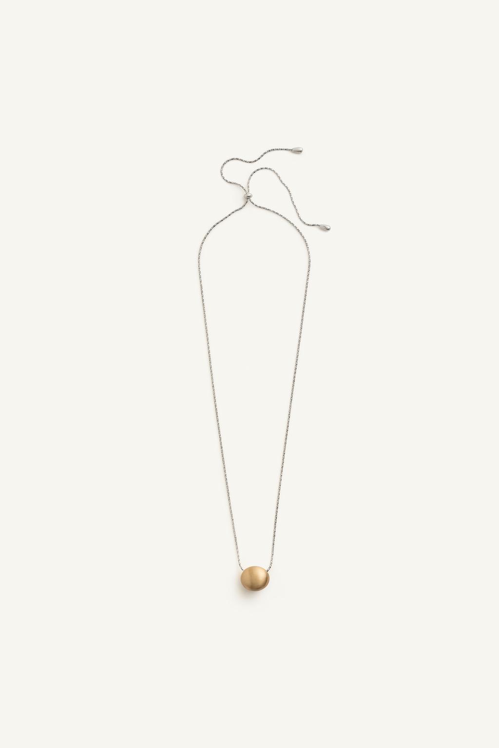 Длинное металлическое ожерелье ncklc 16