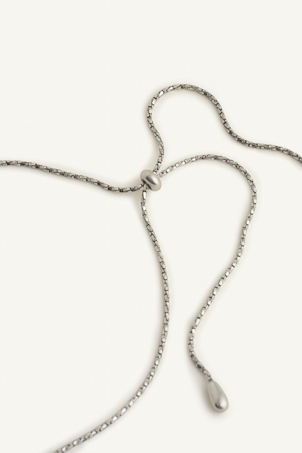 Длинное металлическое ожерелье ncklc 16