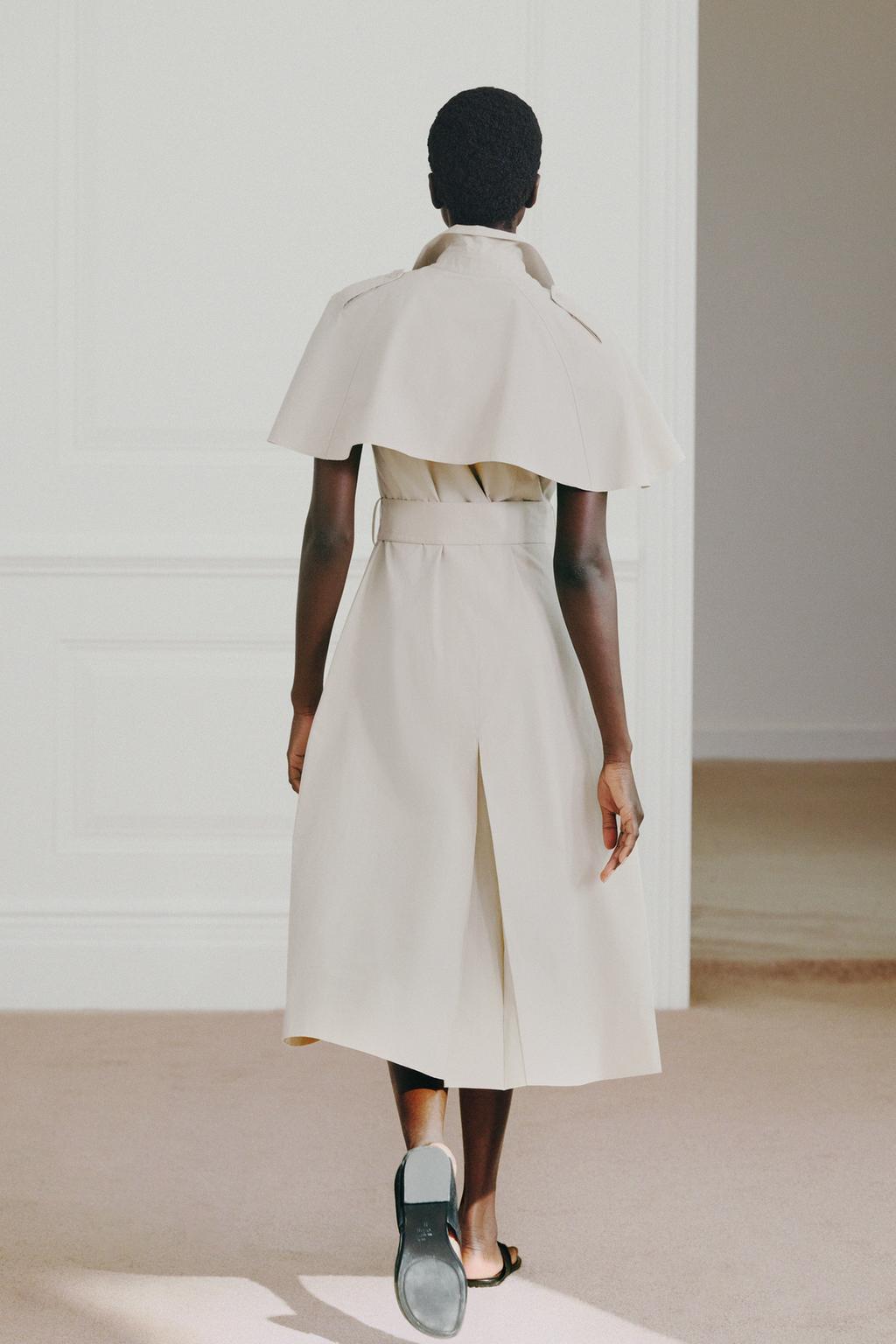 ПЛАТЬЕ-РУБАШКА С НАКИДКОЙ — ZW COLLECTION