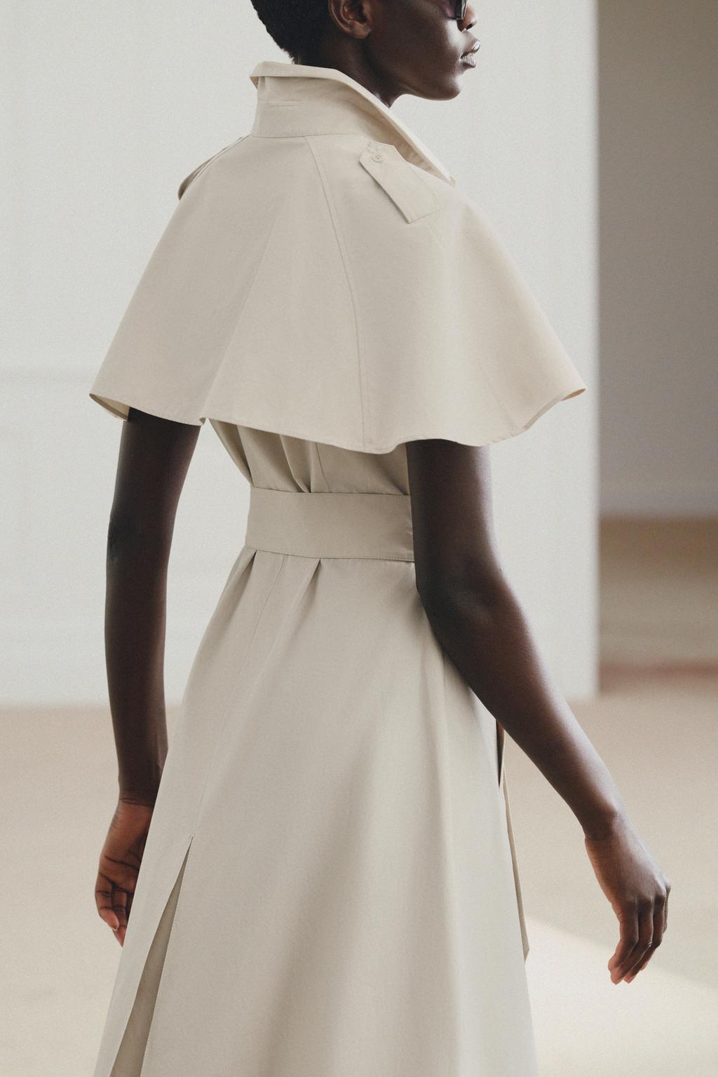 ПЛАТЬЕ-РУБАШКА С НАКИДКОЙ — ZW COLLECTION