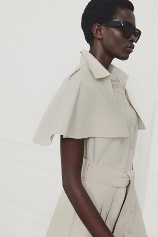 Платье-рубашка с накидкой — Zw Collection- Заказать в России