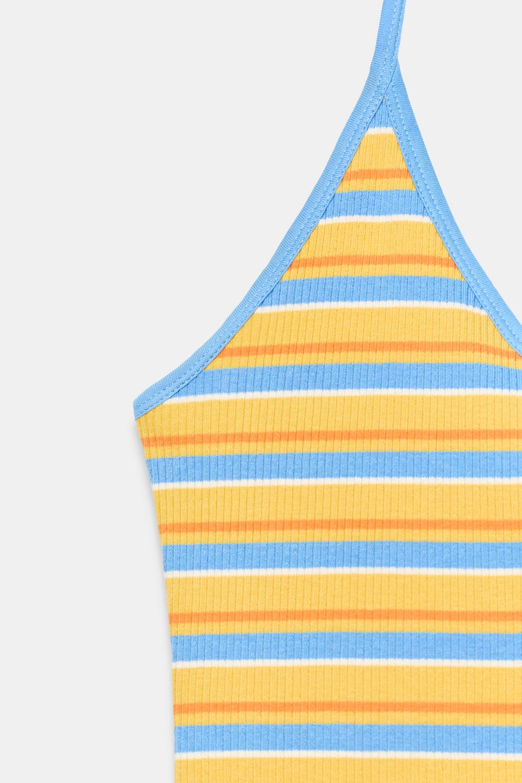 ТОП В ПОЛОСКУ С ГОРЛОВИНОЙ ХАЛТЕР