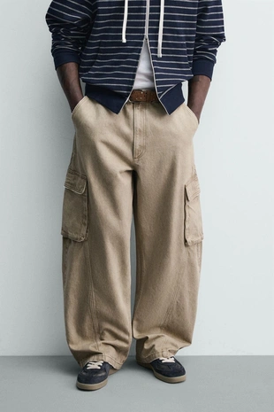 Брюки карго баллон- Заказать в России