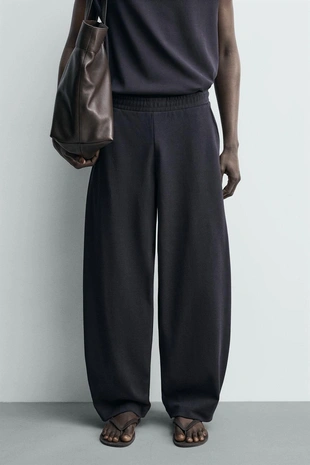 Джоггеры Balloon Fit из рубчатой ткани- Заказать в России