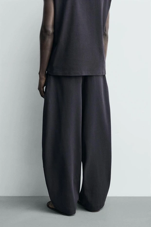 Джоггеры Balloon Fit из рубчатой ткани- Заказать в России