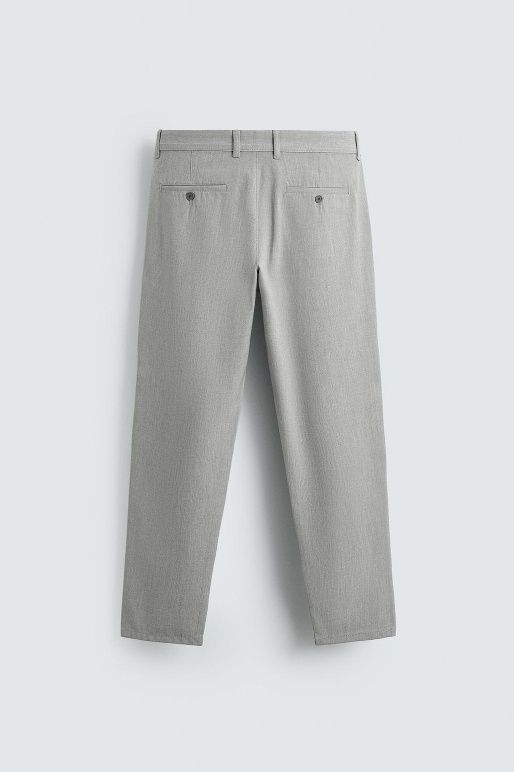 БРЮКИ ЧИНОС ИЗ ЭЛАСТИЧНОЙ ТКАНИ