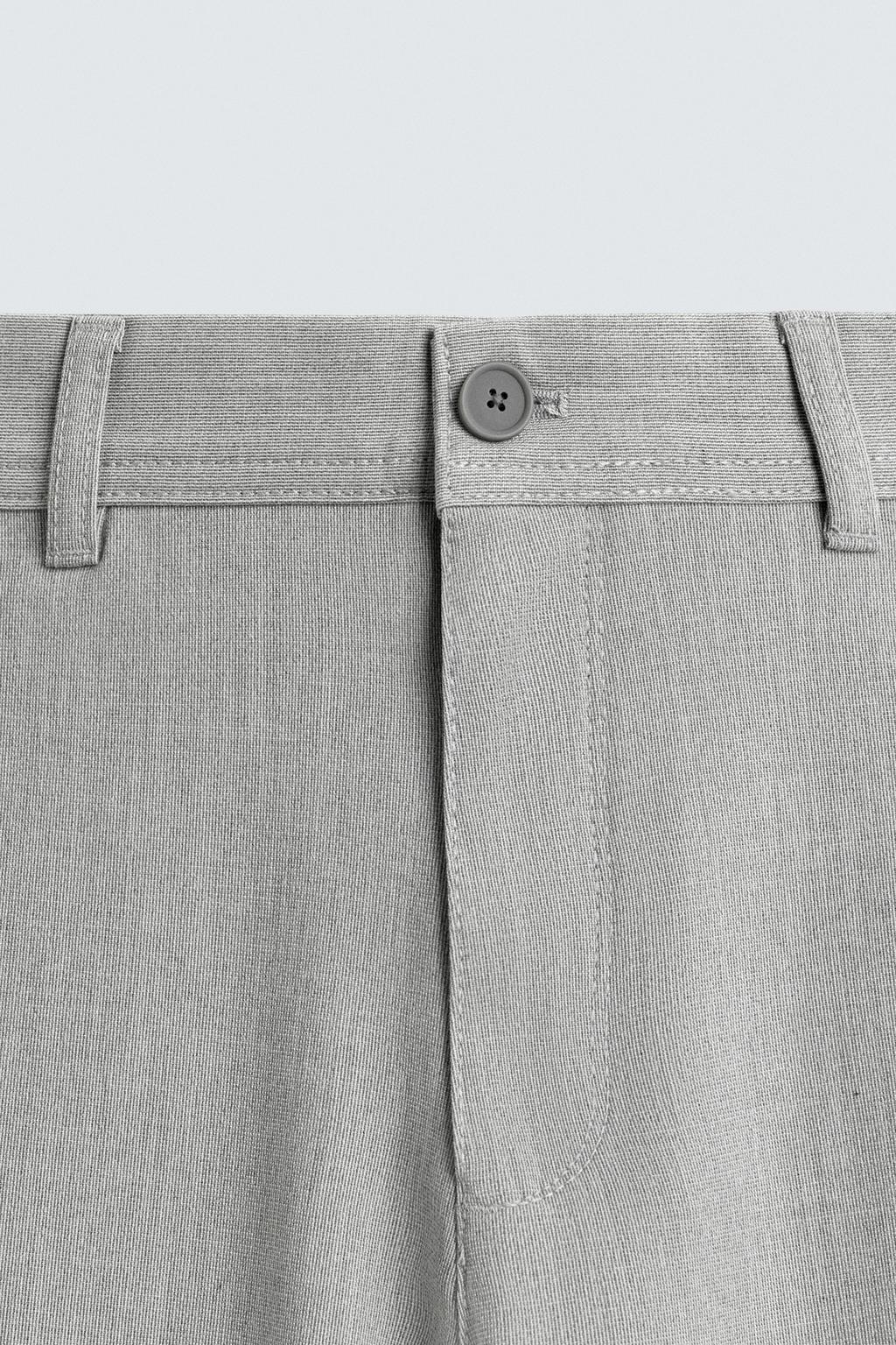 БРЮКИ ЧИНОС ИЗ ЭЛАСТИЧНОЙ ТКАНИ