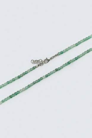 Ожерелье из каменных бусин- Заказать в России