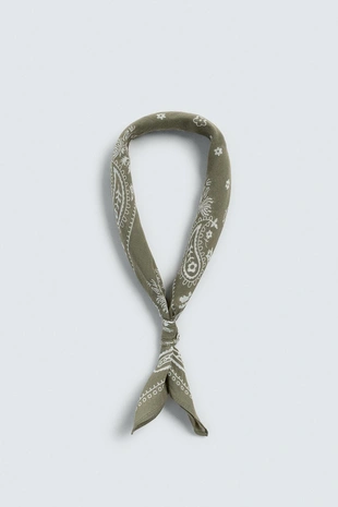 Бандана с принтом пейсли