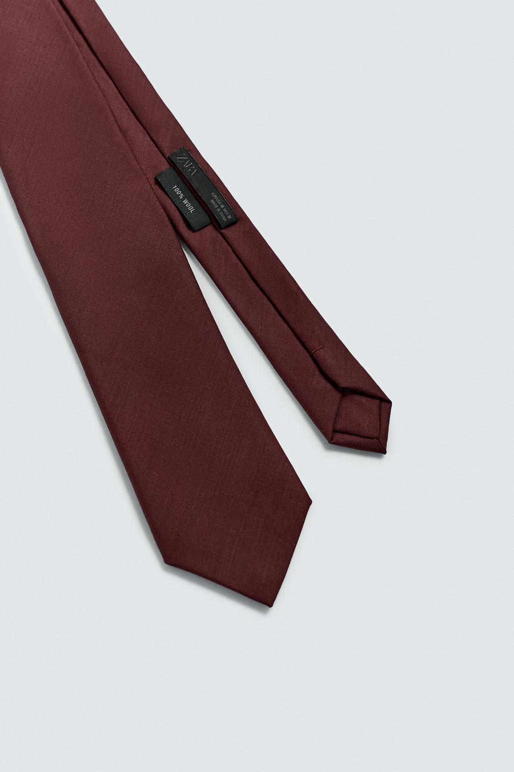 Галстук из 100% шерсти