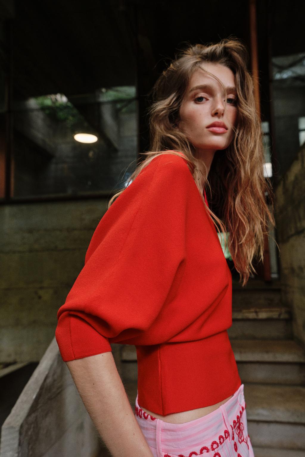 ДЖЕМПЕР С РУКАВАМИ «ВОЗДУШНЫЙ ШАР»