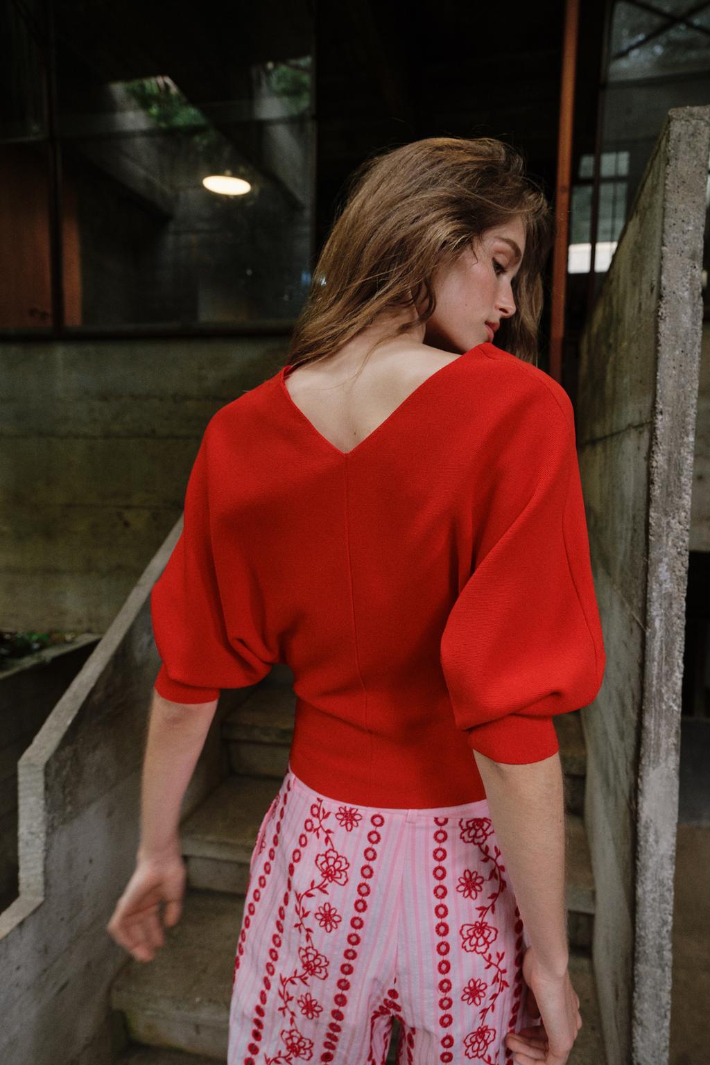 ДЖЕМПЕР С РУКАВАМИ «ВОЗДУШНЫЙ ШАР»