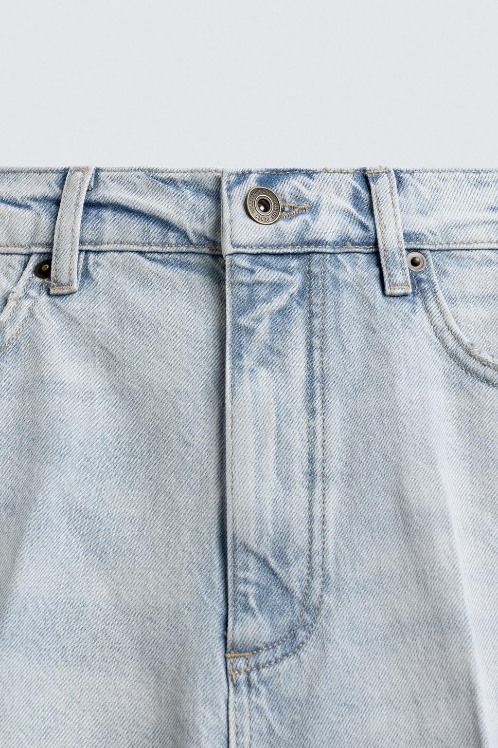 ДЖИНСЫ STRAIGHT ДЛИНОЙ ДО ЩИКОЛОТКИ