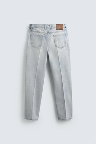 Джинсы Straight длиной до щиколотки- Заказать в России