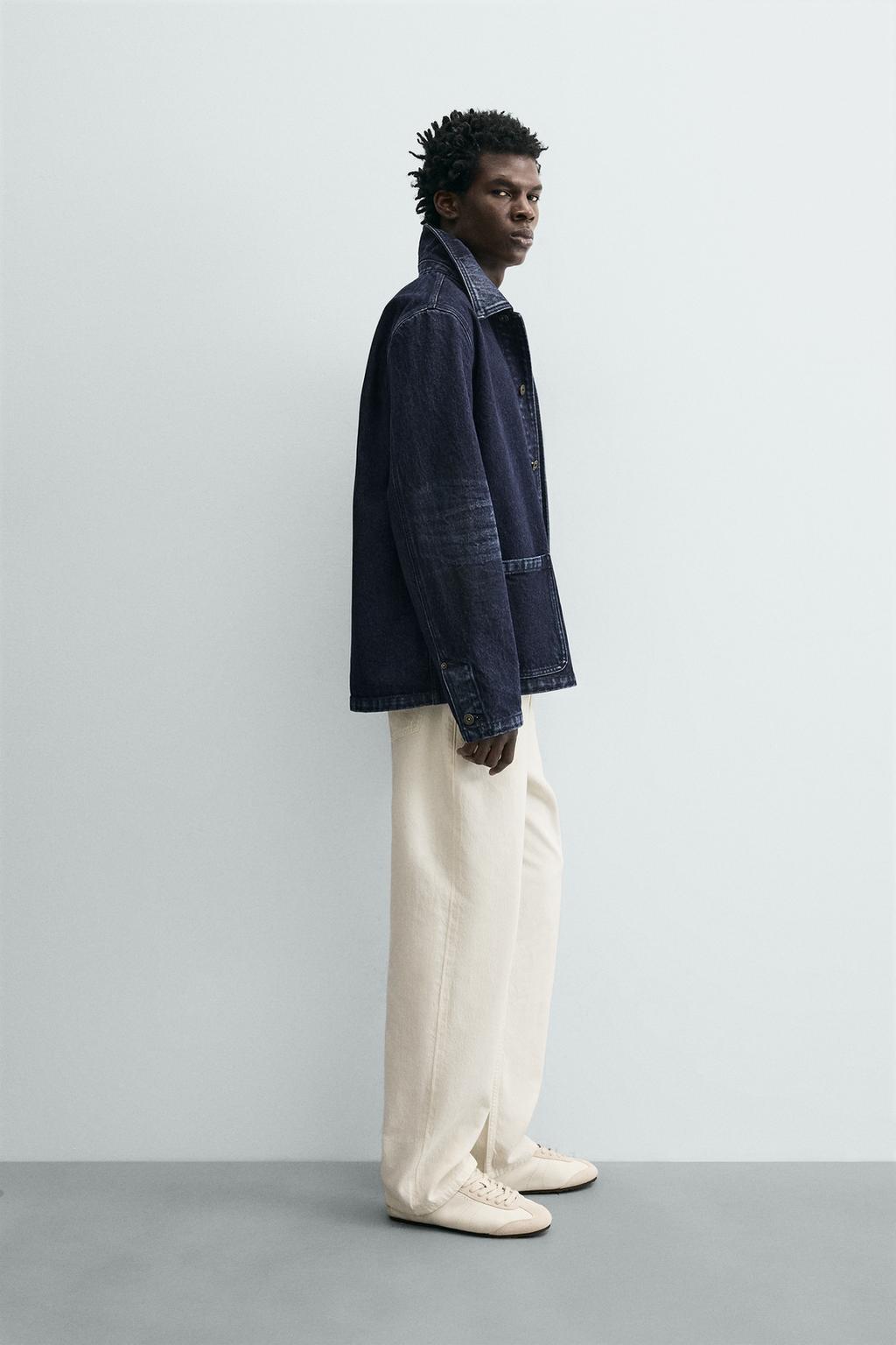 ДЖИНСЫ STRAIGHT FIT ИЗ ХЛОПКА И КОНОПЛИ