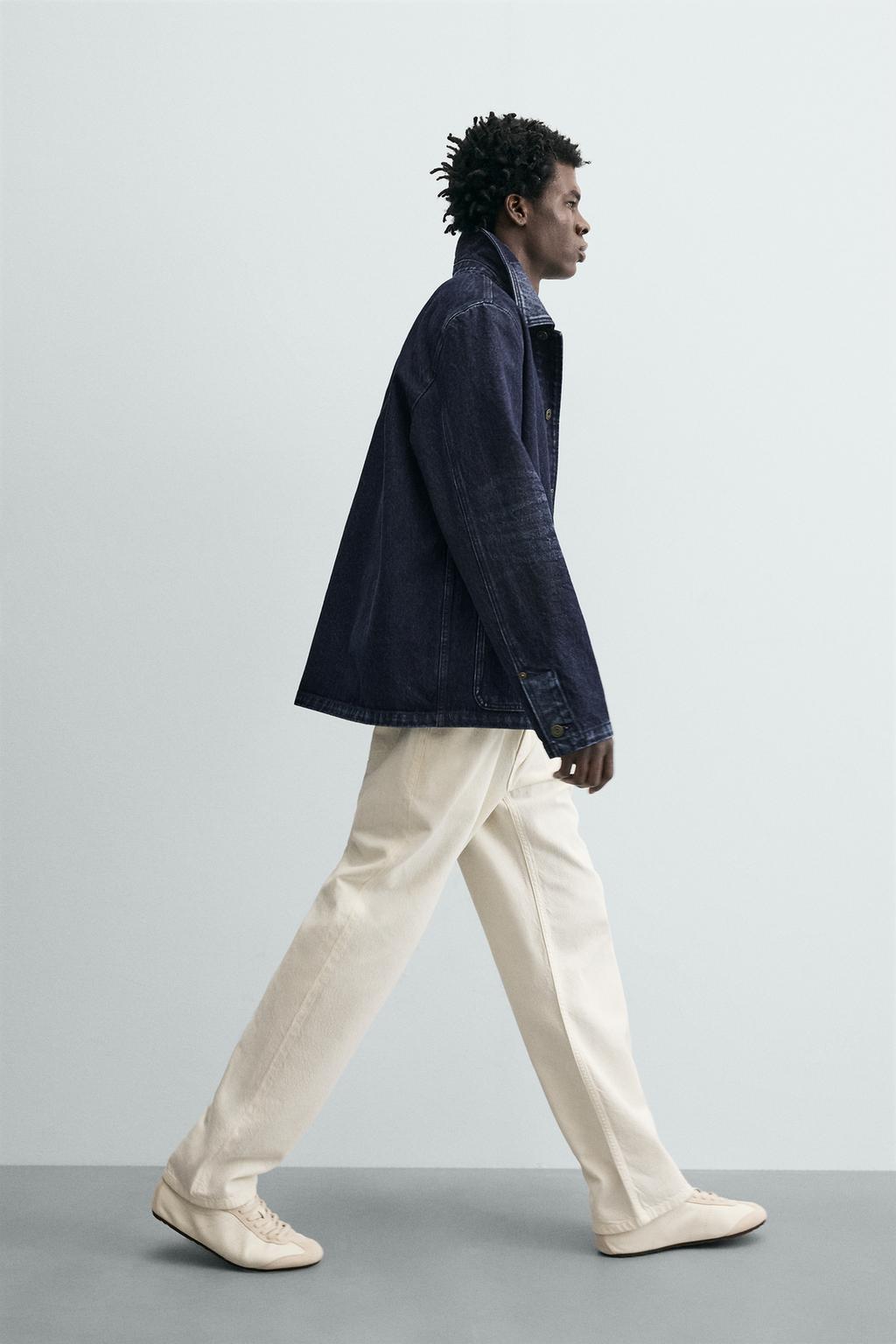 ДЖИНСЫ STRAIGHT FIT ИЗ ХЛОПКА И КОНОПЛИ