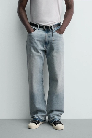 Джинсы свободного кроя