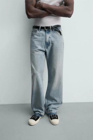 Джинсы свободного кроя- Заказать в России