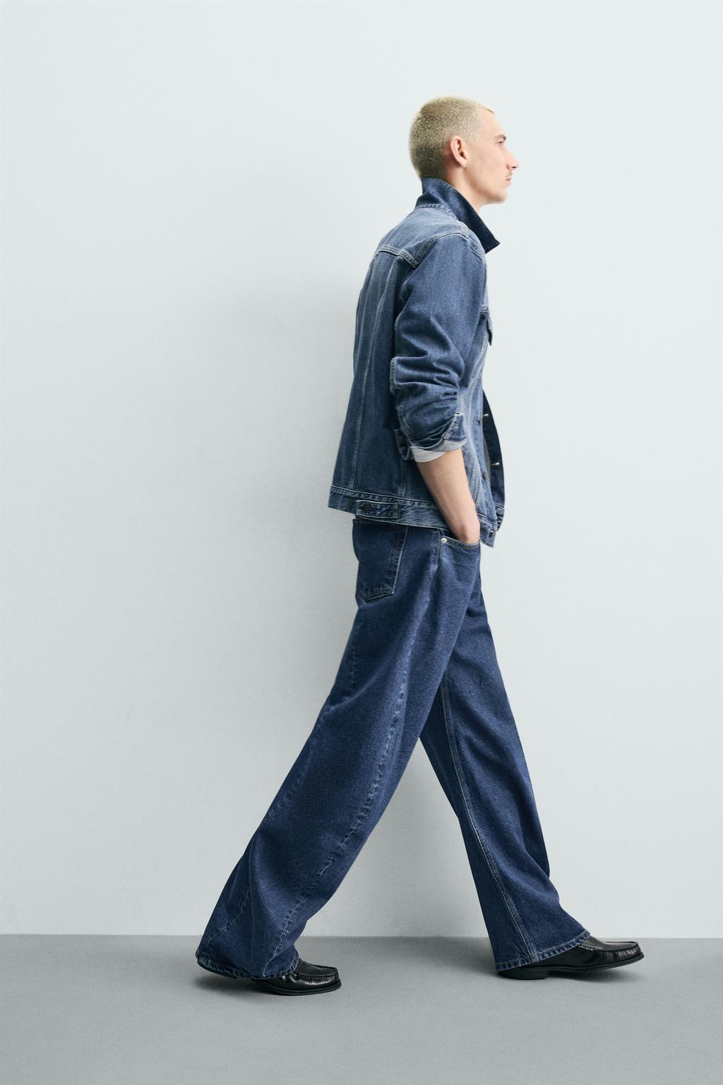 ДЖИНСЫ BARREL FIT С ДЕКОРАТИВНЫМИ ШВАМИ