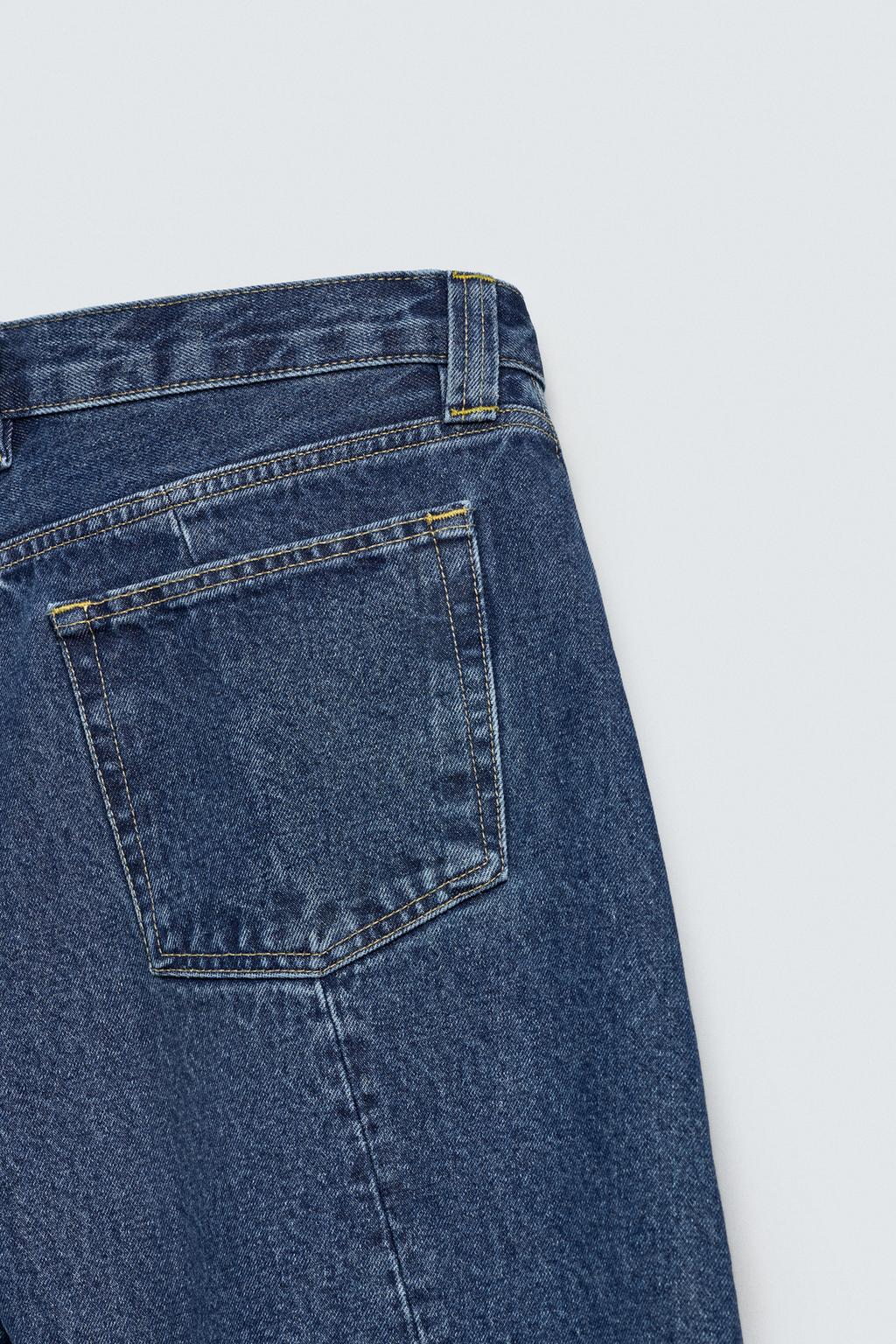 ДЖИНСЫ BARREL FIT С ДЕКОРАТИВНЫМИ ШВАМИ