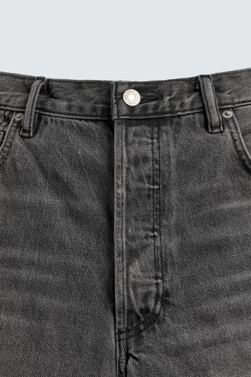 ДЖИНСЫ RELAXED BARREL FIT С ЗАЩИПАМИ