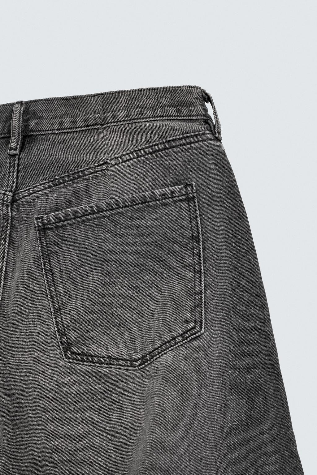 ДЖИНСЫ RELAXED BARREL FIT С ЗАЩИПАМИ