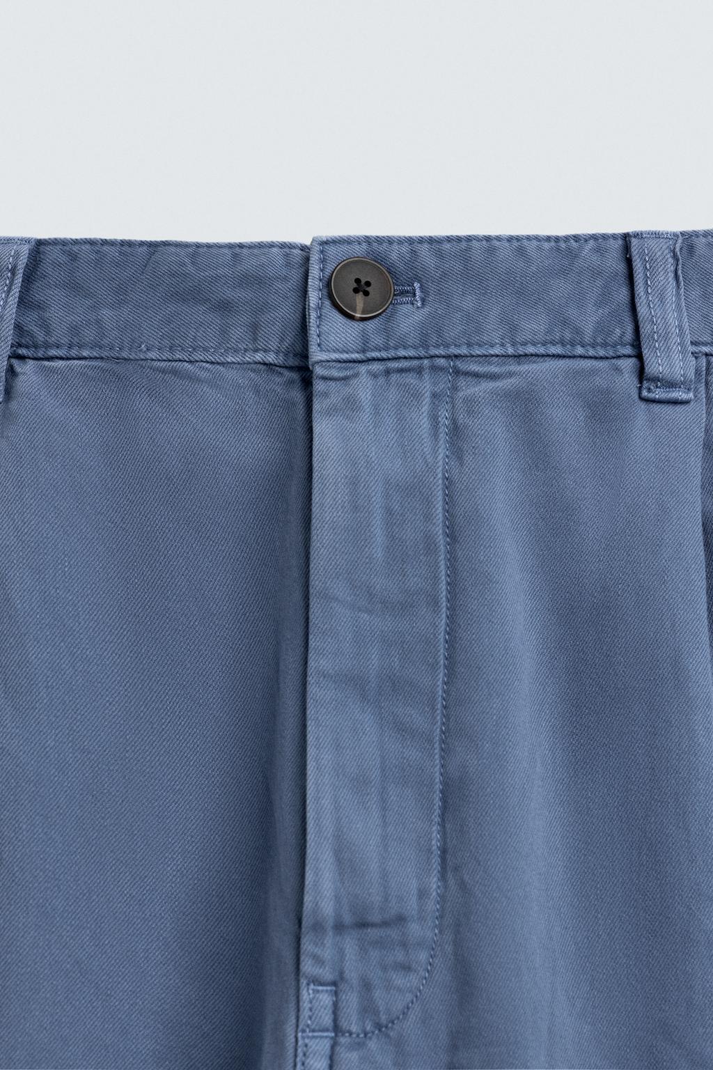 ШОРТЫ С ЭФФЕКТОМ ПОТЕРТОСТИ И СКЛАДКАМИ