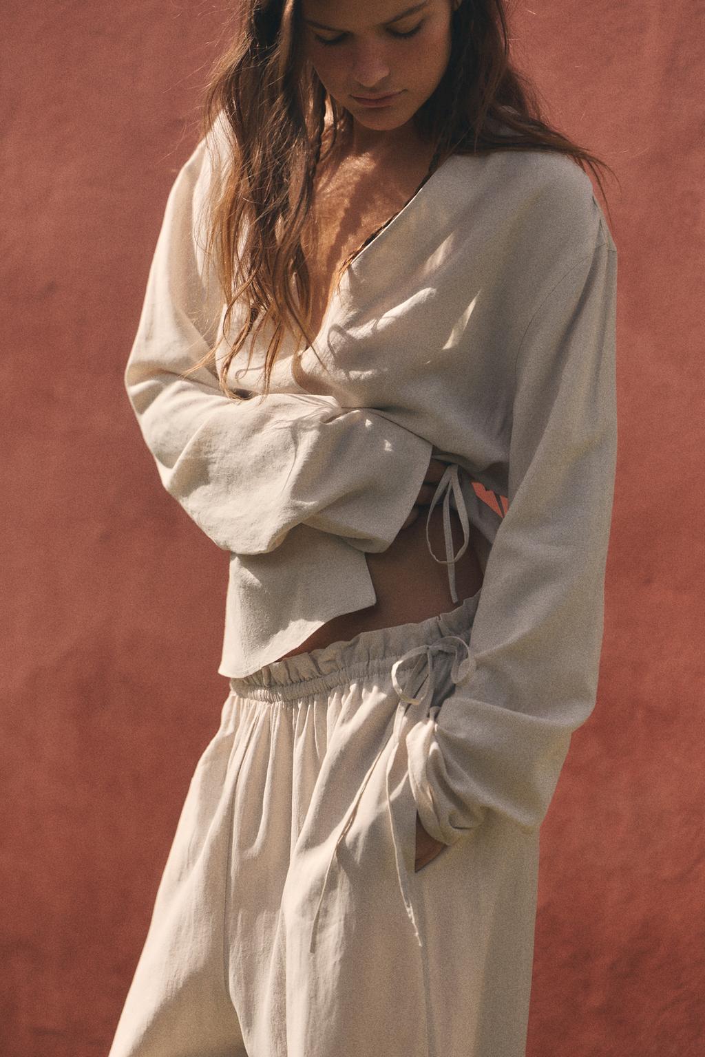 РУБАШКА-КИМОНО С ЗАПАХОМ