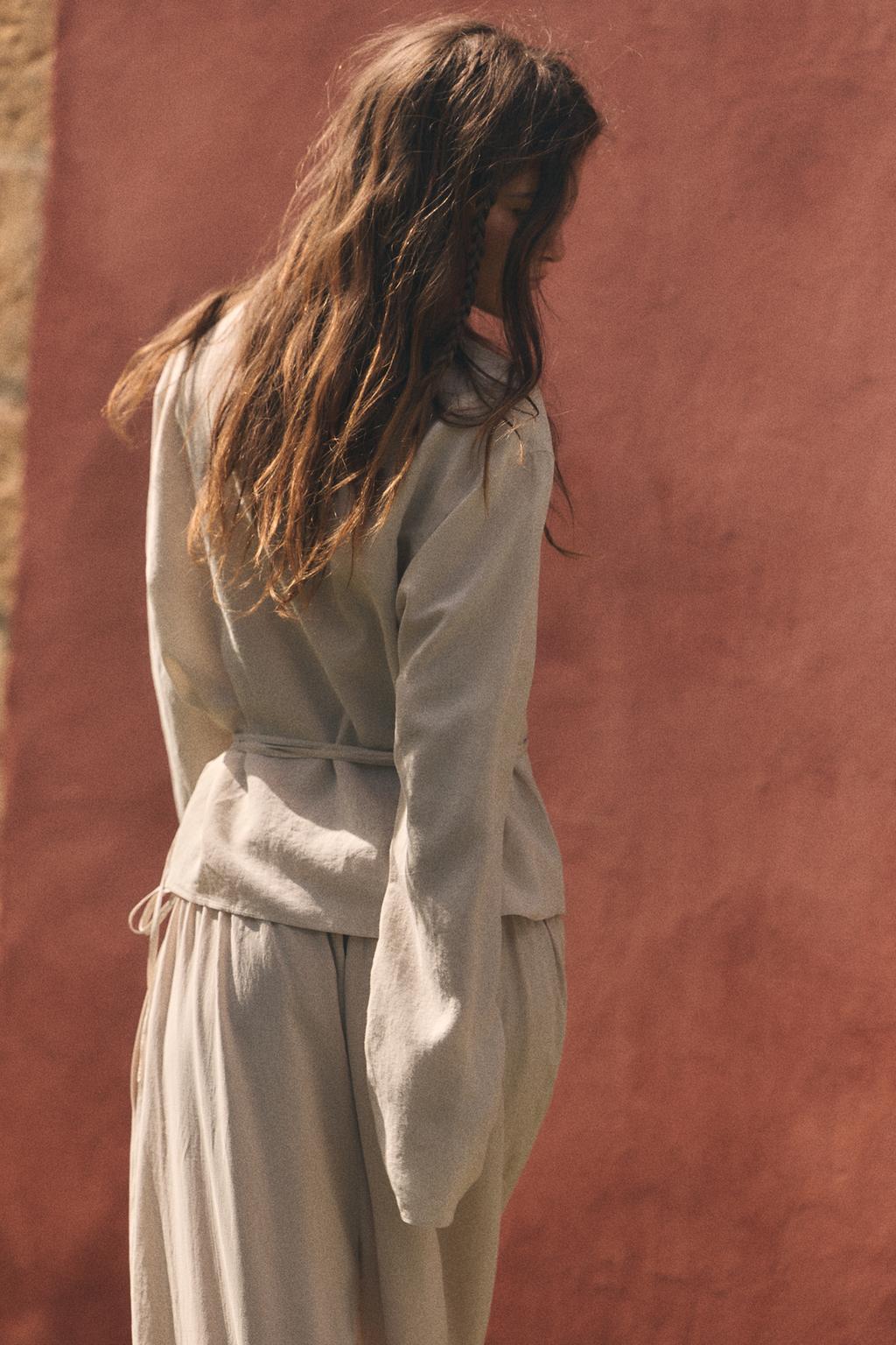 РУБАШКА-КИМОНО С ЗАПАХОМ