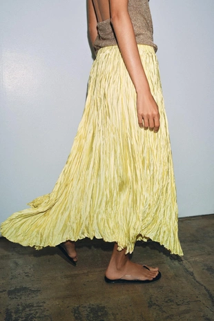 Длинная плиссированная юбка — Zw Collection