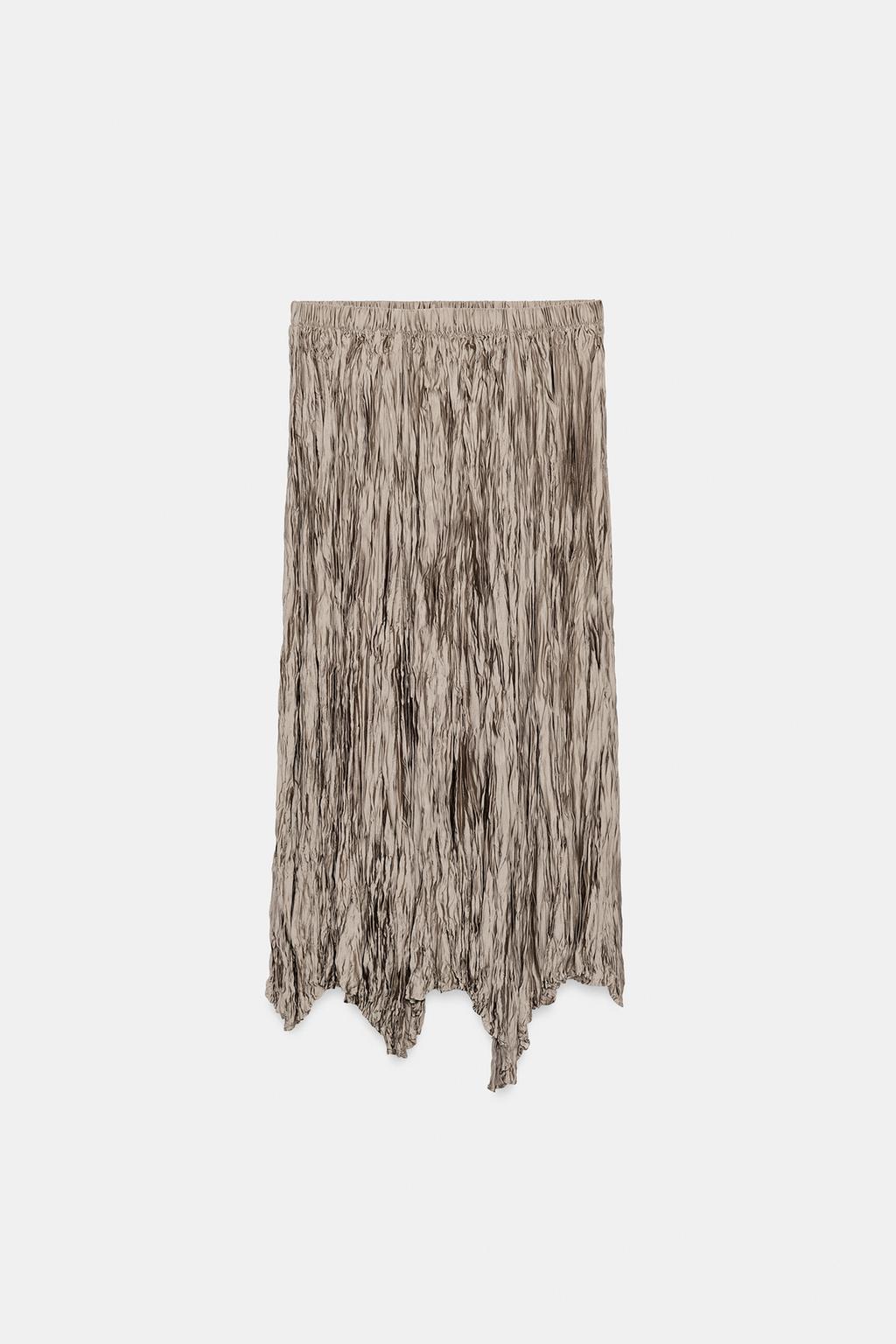 ДЛИННАЯ ПЛИССИРОВАННАЯ ЮБКА — ZW COLLECTION