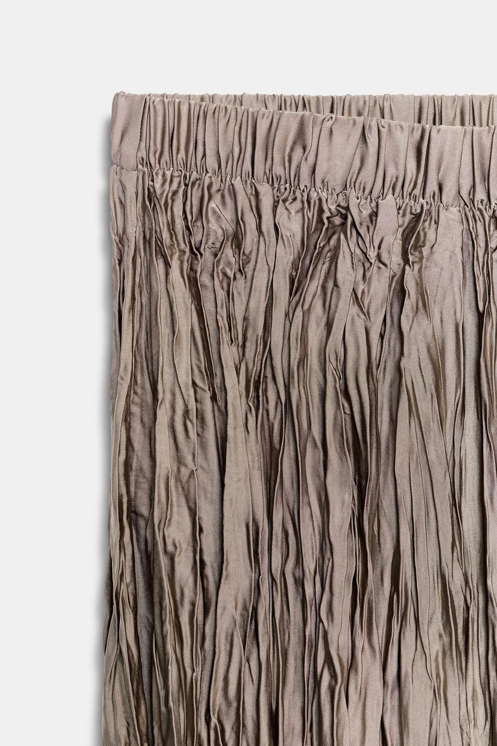 ДЛИННАЯ ПЛИССИРОВАННАЯ ЮБКА — ZW COLLECTION