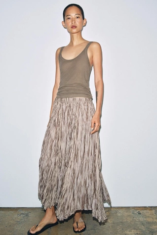 Длинная плиссированная юбка — Zw Collection- Заказать в России