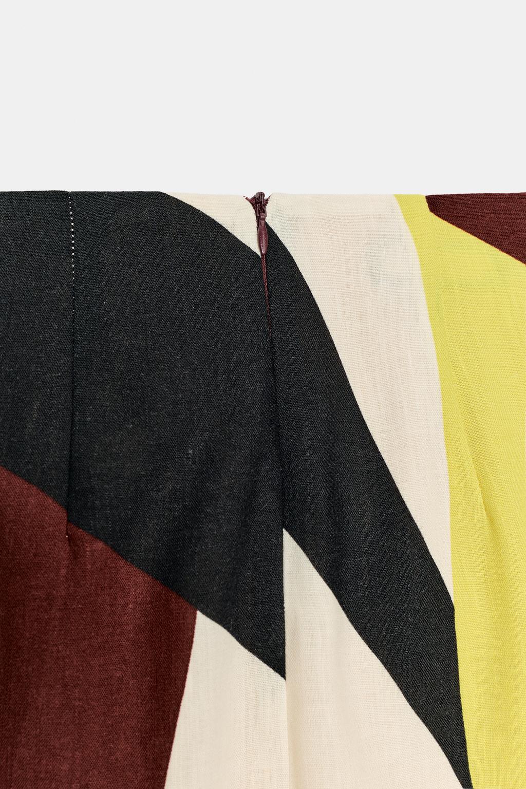 ЮБКА МИДИ С ЗАПАХОМ И ПРИНТОМ