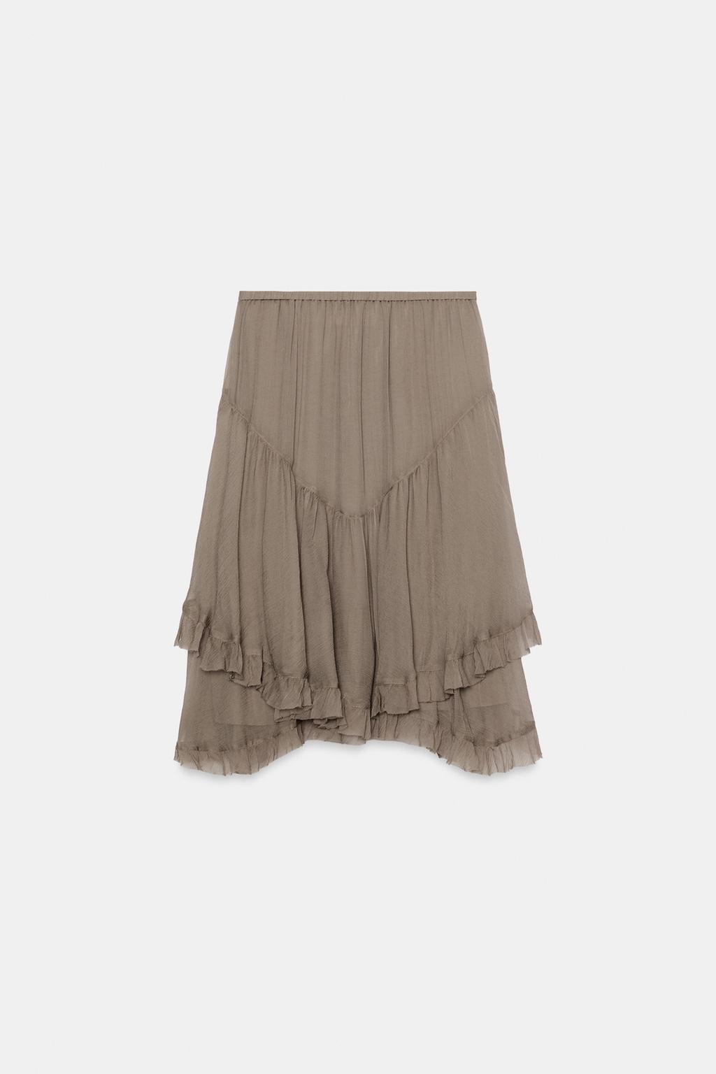 ЮБКА С ВОЛАНАМИ — ZW COLLECTION