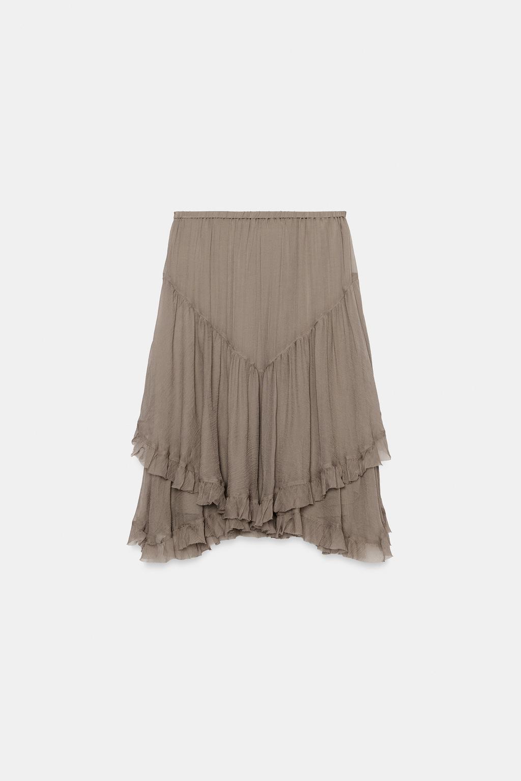 ЮБКА С ВОЛАНАМИ — ZW COLLECTION