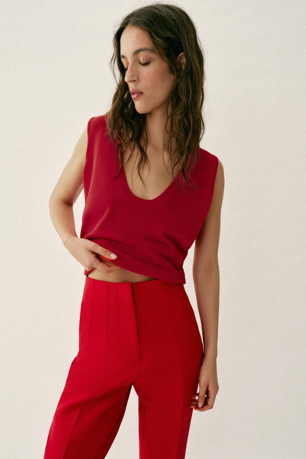 БРЮКИ С ВЫСОКОЙ ПОСАДКОЙ