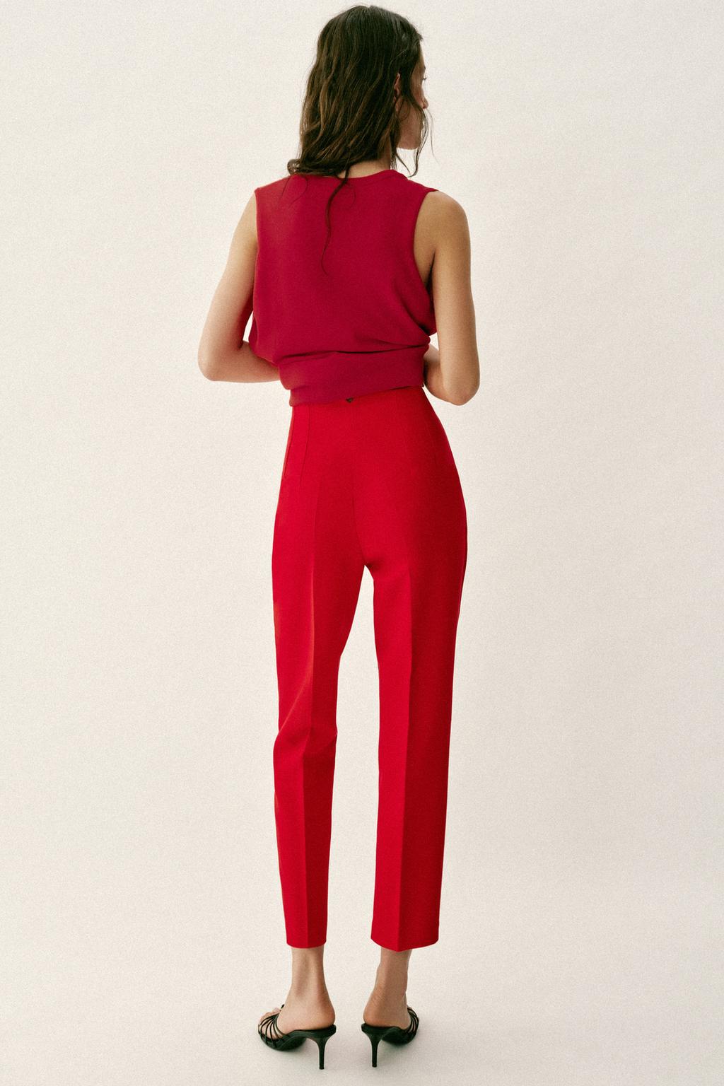 БРЮКИ С ВЫСОКОЙ ПОСАДКОЙ