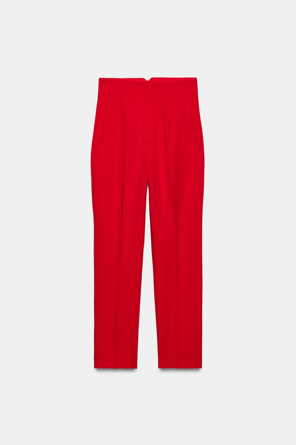 БРЮКИ С ВЫСОКОЙ ПОСАДКОЙ