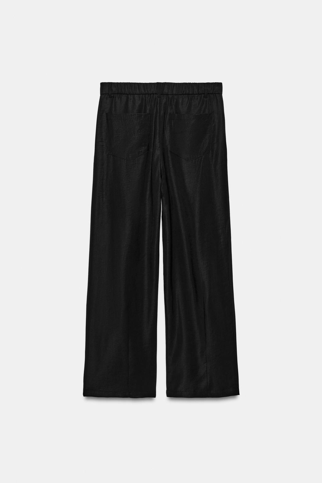 СТРУЯЩИЕСЯ БРЮКИ СО СКЛАДКАМИ