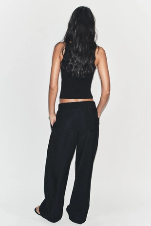 Струящиеся брюки со складками- Заказать в России