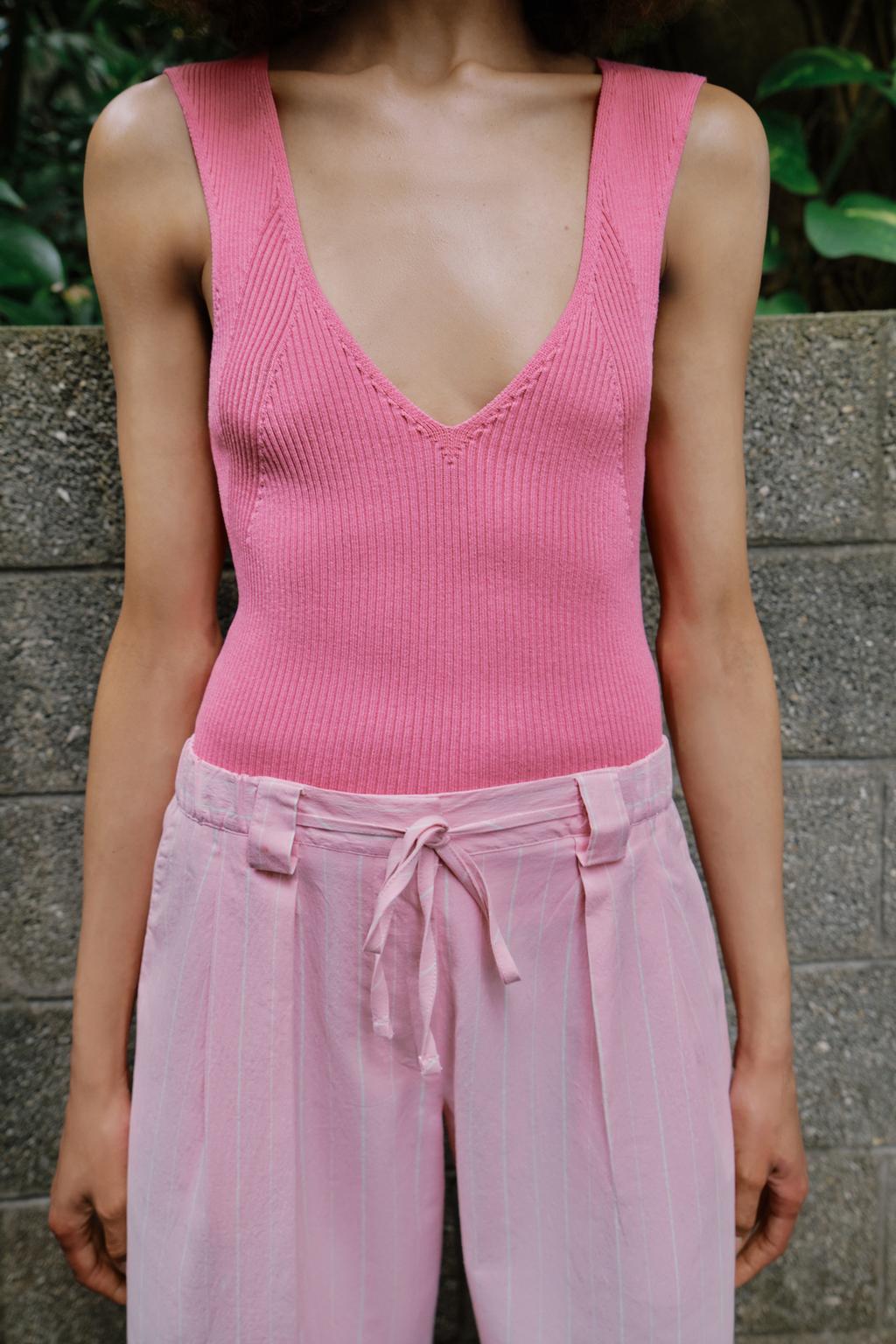 БРЮКИ-КЮЛОТЫ В ПОЛОСКУ