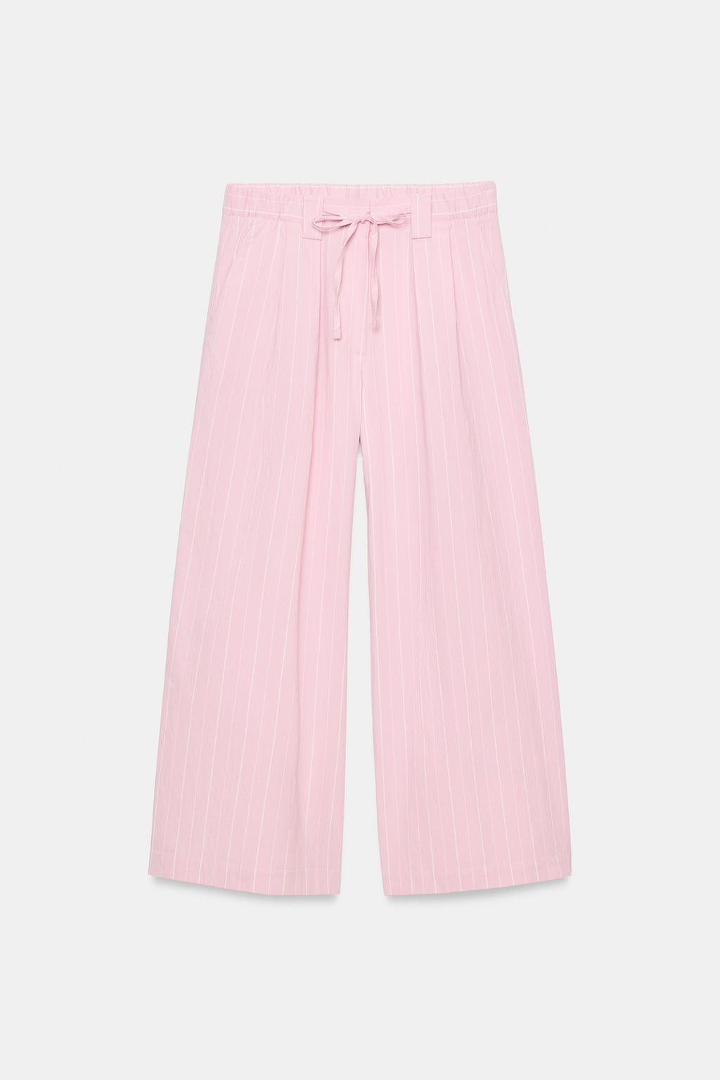 БРЮКИ-КЮЛОТЫ В ПОЛОСКУ